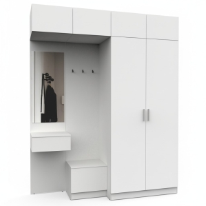 Набор мебели для прихожей "Марсель-262" МР 01-262 В2490 Ш2000 Г580 (ЛД.. Набор мебели для прихожей "Марсель-262" МР 01-262 В2490 Ш2000 Г580 (ЛД..